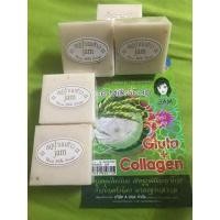 ราคา ยกแพ็ค 12 ก้อน สบู่น้ำนมข้าวแจม JAM Rice Milk Soap ก้อนละ 65 กรัม ผสมคอลลาเจน ฟองเยอะ อาบสะอาด ผิวนุ่มชุ่มชื่น ของแท้ (22517171081)