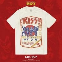 ราคา เสื้อยืดแฟชั่นวินเทจ วง KISS แขนสั้น ลิขสิทธิ์แท้ เสื้อวงดนตรีร๊อค ชาย หญิง ขนาด S 5XL MX 252 (24443636155)
