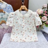 ราคา เสื้อแฟชั่นคอบัว รุ่นคอปกบัวลูกไม้ อก38นิ้วยาว21นิ้ว (24529265744)