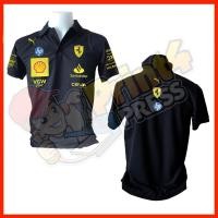 ราคา Polo พร้อมส่งเสื้อโปโลสีดำ Ferrari F1 Monza Italian GP 2024 เสื้อเชิ๊ต เสื้อโปโล เสื้อ shirt 100 Cotton ผ้าคอตตอน เสื้อยืดคอตตอน (24563534960)