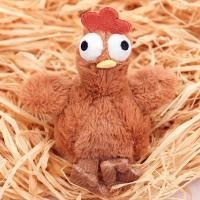 ราคา Aoduoyaya พวงกุญแจไก่ แม่ไก่ ออกไข่ บีบแล้วมีเสียง มีไข่ (23711426435)