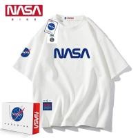 ราคา พร้อมส่ง ผ้าฝ้าย 100 NASA เสื้อยืดแขนสั้นนาซ่าฤดูร้อน สินค้าลิขสิทธิ์แท้ (21697611390)