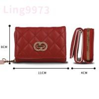 ราคา PA3 กระเป๋า3พับใบสั้นกระเป๋าสตางค์ กระเป๋าสตางค์ผู้หญิง กระเป๋าสตางค์ใบสั้น กระเป๋าแฟชั่น (15252149398)