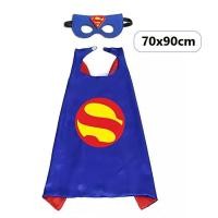 ราคา ผ้าคลุม หน้ากาก สไปเดอร์แมน แบทแมน ซุปเปอร์แมน ฮีโร่ เด็ก Spiderman Batman Hulk Flash Cape Mask Super Hero Costume (22410078555)