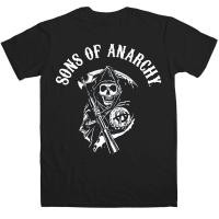 ราคา มีสินค้า เสื้อยืดผ้าฝ้ายเสื้อยืดแฟชั่นพิมพ์ลาย Sons of Anarchy สำหรับผู้ชาย (17908451279)