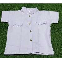 ราคา เสื้อราชปะแตนเด็กแขนสั้น เสื้อเจ้าคุณเด็ก เสื้อนาชประแตนแขนสั้นเด็ก น้อง 3ปี 12ปี พร้อมส่ง เสื้อราชปะแตนเด็กแขนสั้น (19707985935)