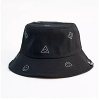 ราคา หมวกบักเก็ต สไตล์เกาหลี ปักลายยิ้ม สียีนส์ งานดี พร้อมส่ง (19841030011)