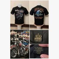 ราคา Cool69 เสื้อยืดเท่ๆ สไตล์เกาหลี Harley Davidson 3D EMBLEM (24389228320)