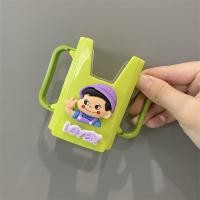 ราคา Lulufafa ผู้ถือกล่องนม กล่องกันบีบ กันบีบกล่องนม พับได้ ปรับขนาดได้ ที่เก็บกล่องนม ที่จับกล่องนม (23612022805)