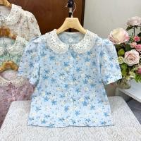 ราคา เสื้อแฟชั่นคอบัว รุ่นคอปกบัวลูกไม้ อก38นิ้วยาว21นิ้ว (24529265742)