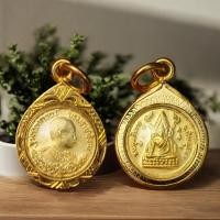 ราคา จี้ รัชกาลที่ 5 หลัง พระพุทธชินราช ขนาด 2x2 ซม จิ๋ว เศษทองแท้ เหรียญล้ำค่าในกรอบสวยงาม เสริมสิริมงคลและคุณค่าทางจิตใจ (23320574898)