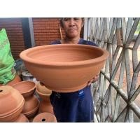 ราคา กระถางดินเผา15นิ้ว สูง7นิ้ว กระถางต้นไม้ กระถางชวนชมจัดส่งปกติทุกวันให้ตามคิว (23056244312)