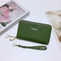 ราคา กระเป๋าสตางค์ผู้หญิงใบกลาง กระเป๋าสตางค์กระเป๋าสตางค์ผู้หญิง ส่งในไทย ขนาด16cm M3 (23048667507)