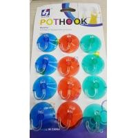 ราคา ตะขอเกี่ยวแบบ จุ๊บยางดูดติดกระจก ขนาด 4 ซม จุ๊บยางสูญญากาศ พร้อมขอเกี่ยว ดุดติดแน่น 12 ชิ้น รองรับน้ำหนัก 0 1 1 Kg (715362876)