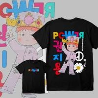 ราคา ST5 G DRAGON POWER PEACEMINUSONE เสื้อยืด KPOP GD แขนสั้น TS5 (24476628322)
