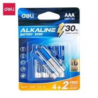 ราคา Deli ถ่านอัลคาไลน์ ถ่านไฟฉาย ถ่านไฟฉายอัลคาไลน์ Alkaline Battery AA กับ AAA ถ่าน 1 หรือ 6 ก้อน 1 5V ของแท้ ใช้งานได้ยาวนาน lights4u (16250698620)