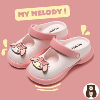 ราคา รองเท้าแตะแบบสวม รองเท้าผู้หญิง ลายSanrio (24353211382)