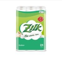 ราคา Zilk ซิลค์ คอตตอน กระดาษชำระม้วนเล็ก กระดาษทิชชู่ม้วนเล็ก กระดาษชำระ กระดาษทิชชู่ คอตตอน Zilk ความยาว 369 6 เมตร แพ็ค 24 ม้วน (18634436224)