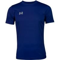 ราคา เสื้อกีฬา WARRIX FBA071 FBA571 ผ้าไมโครเรียบ คอกลม แขนสั้น สีพื้น WA 251FBACL01 (22621014770)