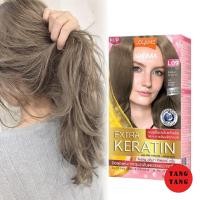 ราคา เฉดปิดผมขาว LOLANE AROMA EXTRA KERATIN COLOR CREAM โลแลน อโรมาคัลเลอร์ครีม L09 สีบลอนด์ธรรมชาติ (18382383857)