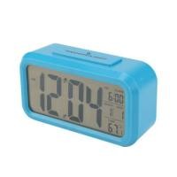 ราคา Alarm Clock Digital นาฬิกาปลุก พร้อมแสดงอุณหภูมิ เวลา วันที่ เดือน และสัปดาห์ เสียงเงียบขณะทำงาน จอ LCD ขนาดใหญ่ ปรับความสว่างอัตโนมัติ (1115074604)
