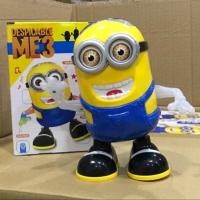 ราคา ของเล่นหุ่นยนต์มินเนี่ยนเต้นได้มีเสียงมีไฟ ใช้ถ่านAA 3 ก้อน ไม่มีแถม (23224935782)