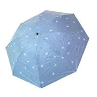 ราคา umbrella ร่มพับ 3 ตอน กันUVได้ (24410278720)