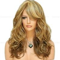 ราคา ผมปลอม วิกทอง วิกผมลอน แฟชั่น wig cosplay วิกสีทอง ฝรั่ง ผมสีทอง ส่งด่วน (23037955120)