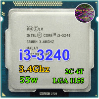 ราคา CPU Intel Core i3 3240 3 40 GHz 2คอ4เทรด 55W LGA 1155 ฟรีซิลิโคน1ซอง (3768094278)