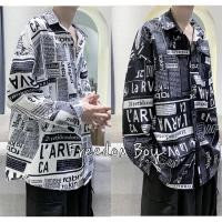 ราคา เสื้อเชิ้ตแขนยาว ลายเท่ๆ สไตล์เกาหลี สำหรับผู้ชาย (16082142123)