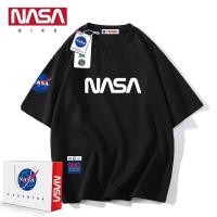 ราคา พร้อมส่ง ผ้าฝ้าย 100 NASA เสื้อยืดแขนสั้นนาซ่าฤดูร้อน สินค้าลิขสิทธิ์แท้ (21697611377)