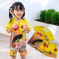 ราคา เสื้อมาม่าผู้ใหญ่ มาม่าเด็กNEW คอกลม ผ้านิ่มลื่นใส่สบาย ระบายอากาศได้ดี (23970626775)