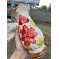 ราคา แจกันกระเบื้อง แจกันไหว้พระ ขนาด 8 นิ้ว (21405931841)