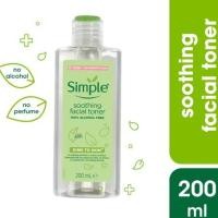 ราคา Simple Soothing Facial Toner 200ml ซิมเปิ้ล โทนเนอร์ (20537189199)