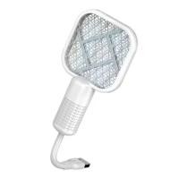 ราคา เครื่องดักยุงไฟฟ้าแบบพกพา USB Mosquito swatter ไม้ตียุง ความปลอดภัย โคมไฟฆ่ายุง (24284094681)