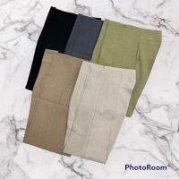 ราคา กางเกงเอวสูงขากระบอกเล็ก 9 ส่วน ซิปข้างขอบ2นิ้วครึ่ง (22878053542)