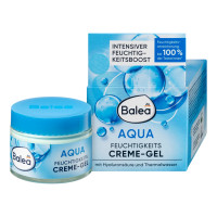 ราคา ครีมเจล เติมน้ำให้ผิวจากเยอรมัน Balea Aqua Feuchtigkeits Creme Gel 50 ml กล่องฟ้าจตุรัส (19752152627)