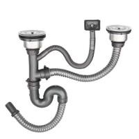 ราคา สะดืออ่างล้างจาน2หลุม สแตรเลส304 สะดืออ่างซิ้งค์ล้างจาน (24332065095)