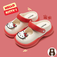 ราคา รองเท้าแตะแบบสวม รองเท้าผู้หญิง ลายSanrio (24353791507)