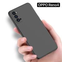 ราคา ส่งจากไทย Case OPPO Reno4 เคสโทรศัพท์ ออฟโบ้ เคส Oppo reno4 เคสนิ่ม tpu เคสสีดํา เคสซิลิโคน สวยและบาง (4378530885)
