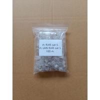ราคา RJ45 CAT5E หัวแลน หัวแลนตัวผู้ Plug RJ45 BOX 100 หัว (626572320)