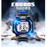 ราคา CoolBoss แฟชั่นเด็กนาฬิกา 30 เมตรกันน้ำเด็กนาฬิกา LED ปลุกมัลติฟังก์ชั่ชายหญิงนักเรียนกีฬานาฬิกาข้อมือดิจิตอลของขวัญ (2357330979)