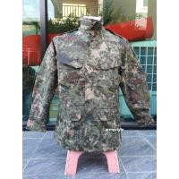 ราคา เสื้อทหารมือสองงานมีซับใน สภาพใหม่ งานน้ำหนึ่ง ไม่มีตำนิ (21463101891)