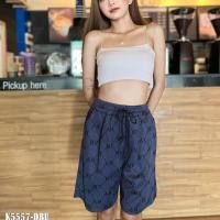 ราคา กางเกงขาสั้น กางเกงขาสั้นลำลอง ผ้านุ่ม กางเกงขาสั้น เอวยางยืดคุณภาพดีและราคาถูก ฟรีไซร์ ส่งเร็ว ส่งไว ส่งในไทย K5557 (23093878693)