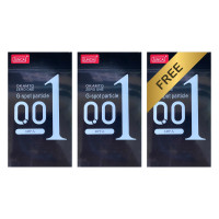 ราคา ถุงยางอนามัย JUNCAI 001 บางเฉียบ 1กล่อง10ชิ้น ดูมองต์ DUMONT 1กล่อง3ชิ้น จัดส่งไม่ระบุชื่อสินค้าหน้ากล่อง (24188270994)