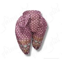 ราคา โจงกระเบนเด็ก ชุดไทยเด็ก กางเกง โจงกระเบนสำเร็จรูป ผลิตจากผ้าไหมพิมพิ์ทอง ราคาถูก (1042214508)