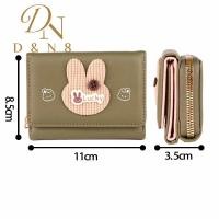 ราคา P16 กระเป๋าสตางค์ผู้หญิง กระเป๋าสตางค์กระเป๋าสตางค์ผู้หญิงใบสั้น 3 พับ (19908554161)