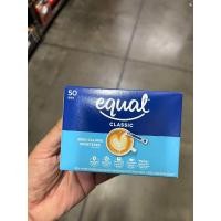 ราคา Equal อิควล วัตถุให้ความหวานแทนน้ำตาล ซึ่งแต่ละซองมีความหวานเท่ากับ น้ำตาล 2 ช้อนชามาตรฐาน และไม่มีแคลอรี่ เหมาะสำหรับผู้ที่ต้องการควบคุม ระดับน้ำตาล (24360714003)