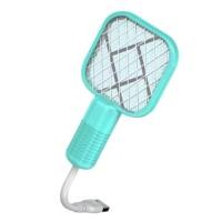 ราคา เครื่องดักยุงไฟฟ้าแบบพกพา USB Mosquito swatter ไม้ตียุง ความปลอดภัย โคมไฟฆ่ายุง (24284094682)
