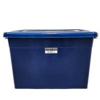 ราคา กล่องพลาสติก 100 ลิตร น้ำเงิน แดง เขียว กล่องล้อเลื่อนมีฝาล็อค กล่องเก็บของ storage box กล่องเก็บเสื้อผ้า (24599201996)